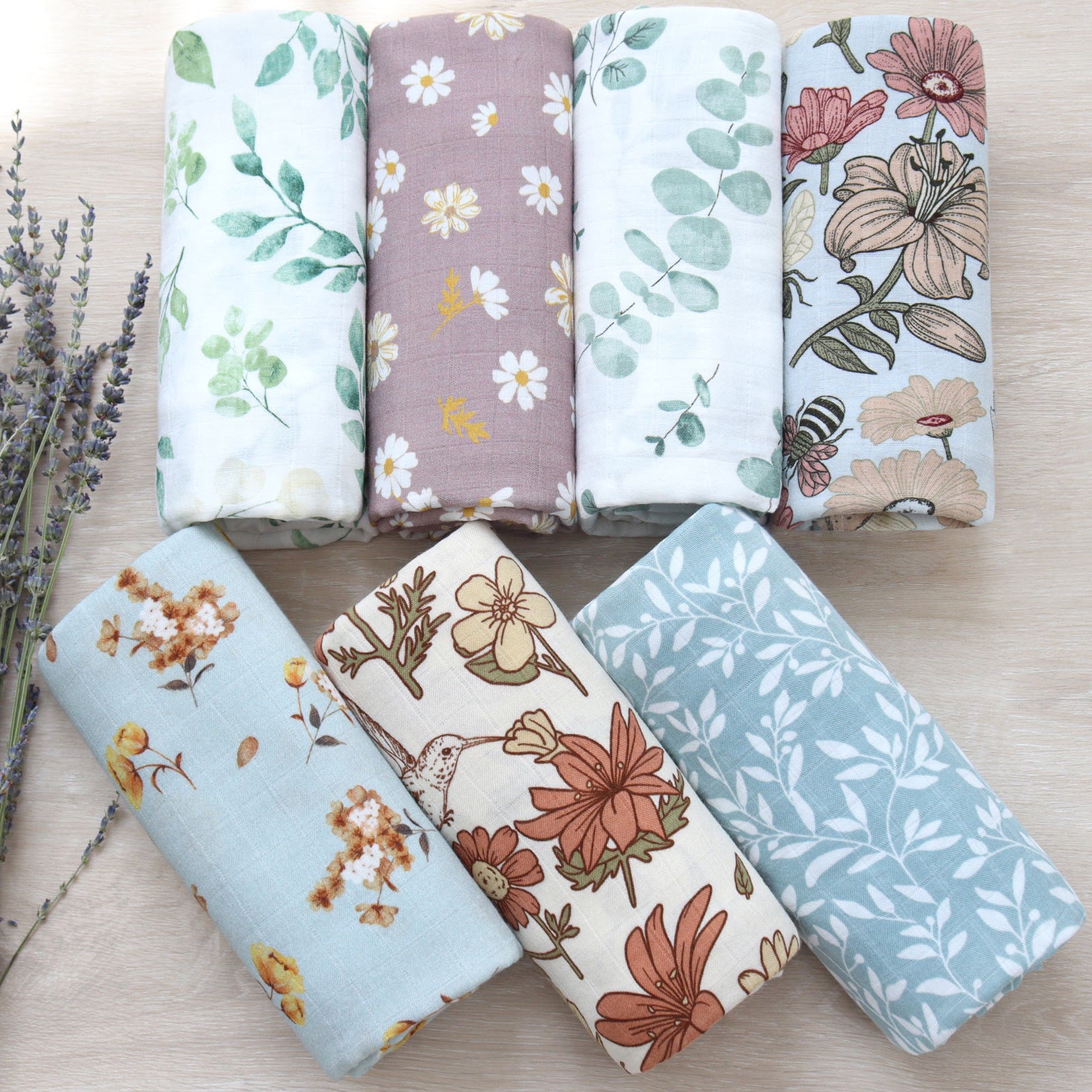 Baby Bamboo Swaddle Blanket