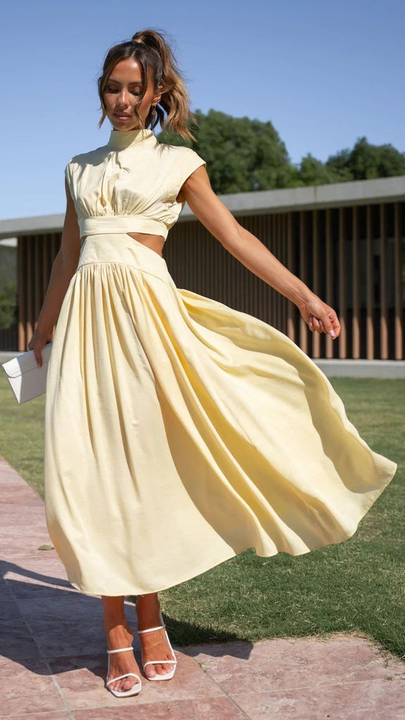 Sleeveless A-Line Dress
