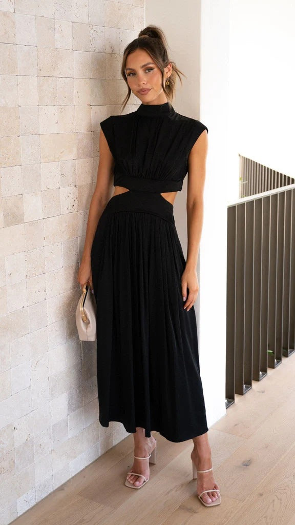 Sleeveless A-Line Dress
