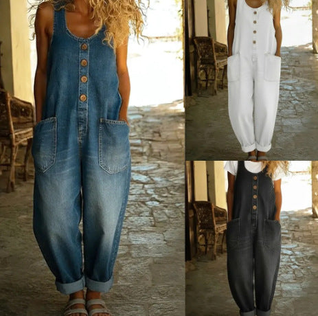 Women's Buckle Overalls