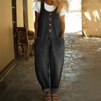 Women's Buckle Overalls