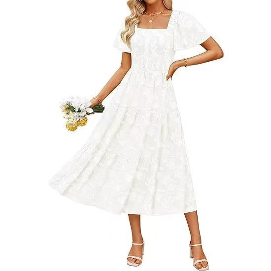 Off-Shoulder Maxi Dress