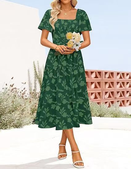 Off-Shoulder Maxi Dress