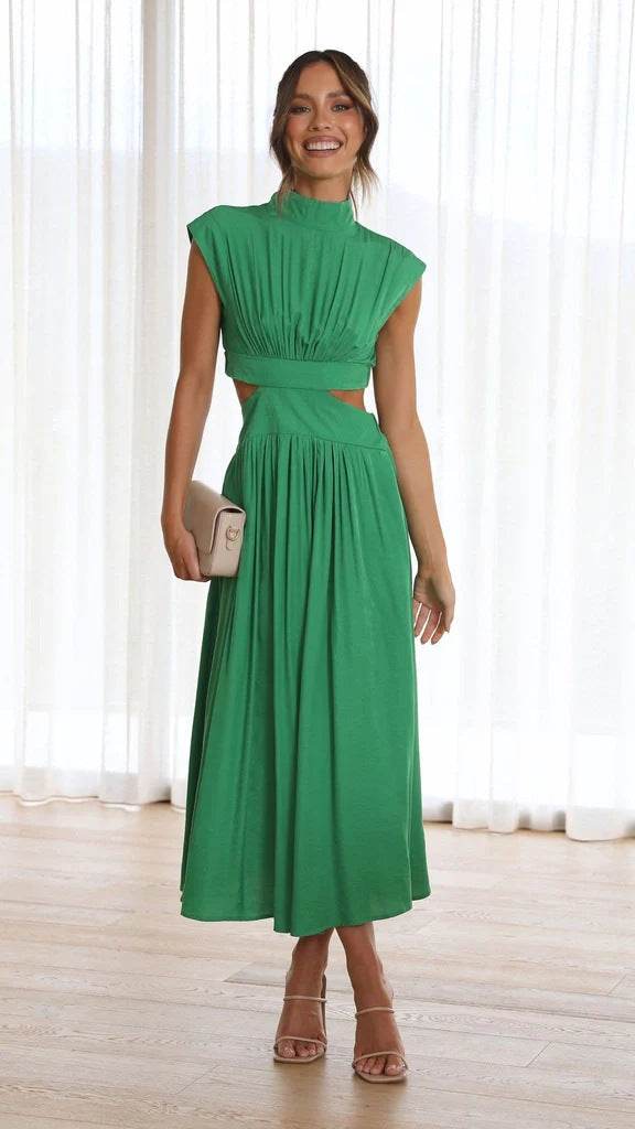 Sleeveless A-Line Dress