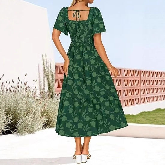 Off-Shoulder Maxi Dress