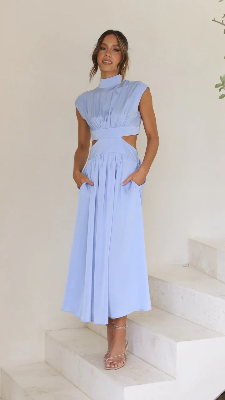 Sleeveless A-Line Dress