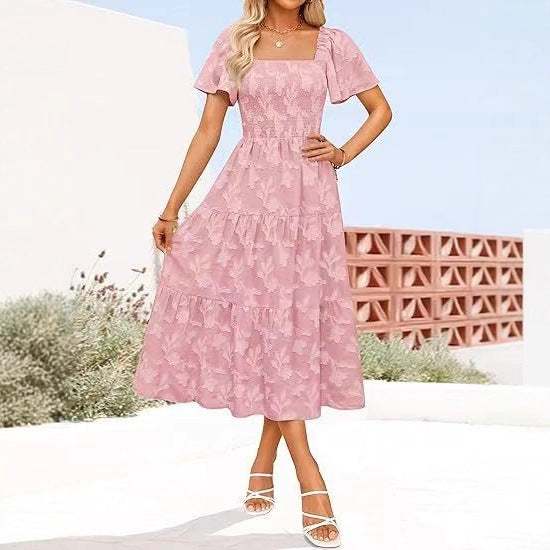 Off-Shoulder Maxi Dress