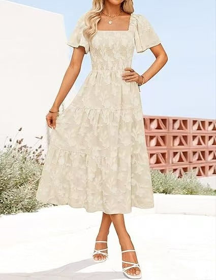 Off-Shoulder Maxi Dress