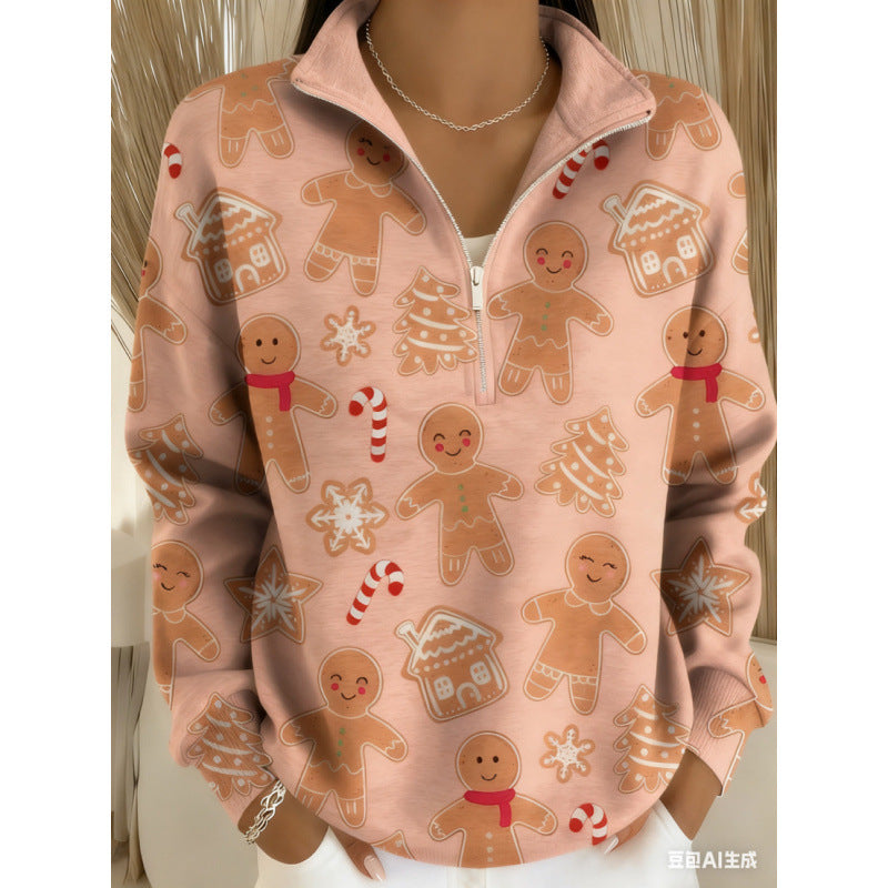 Half-Zip Pullover Hoodie
