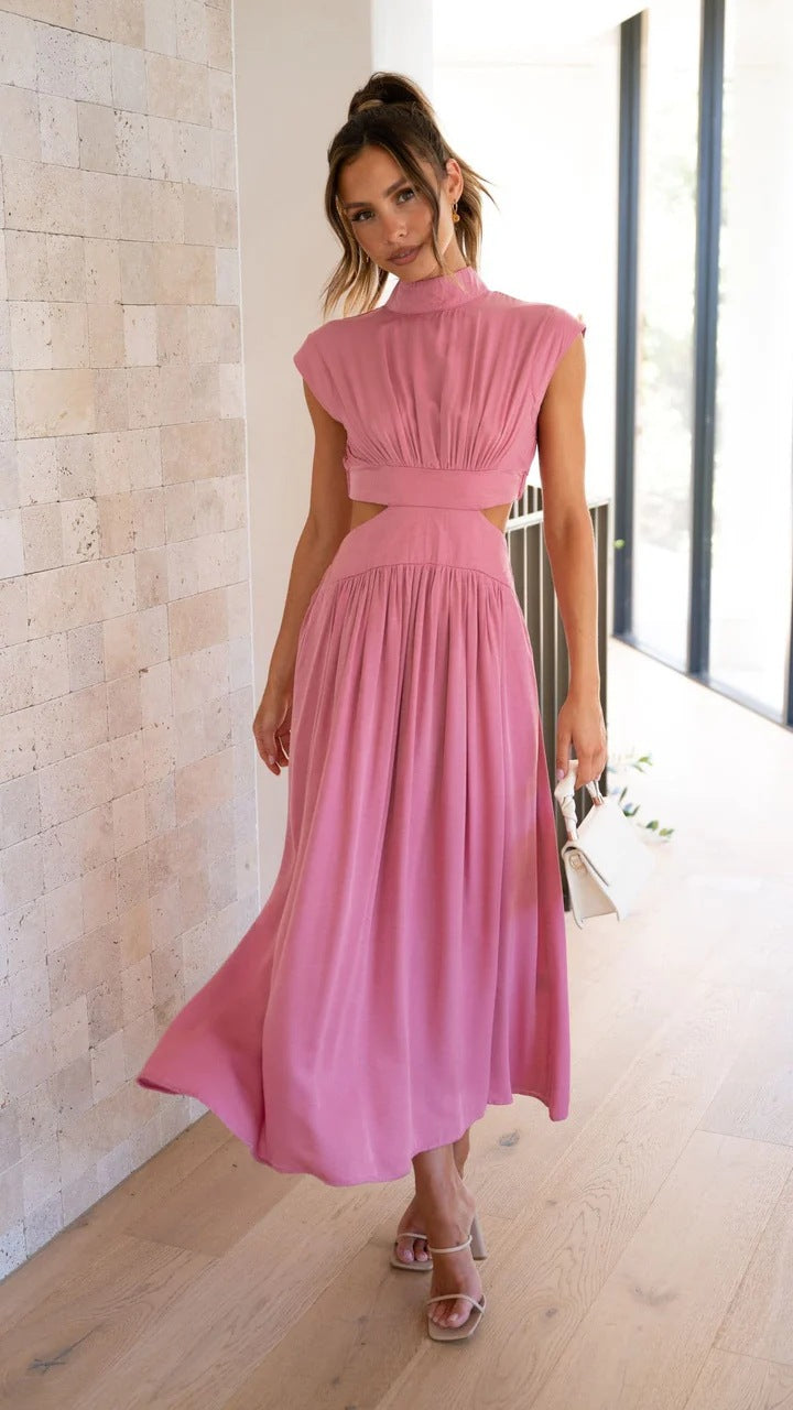 Sleeveless A-Line Dress